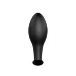 Plug Anal Negro Forma Ancla con Control Remoto
