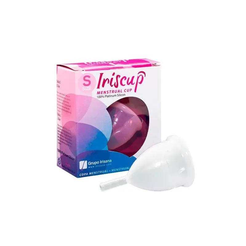 Irisana Copa Menstrual Transparente Talla S – Copas Vaginales