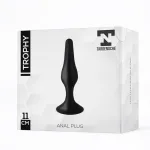 Trophy Plug Anal 11 cm Silicona Negro