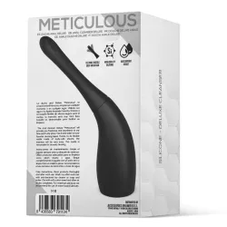 Meticulous Ducha Anal Deluxe Silicona Negro