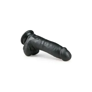 Pene Realístico Negro - 20 cm