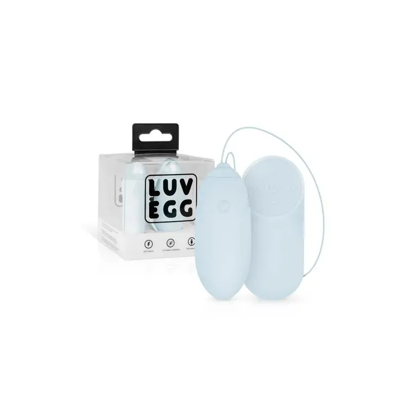 Huevo Vibrador Control Remoto USB Azul – Huevos Vibradores