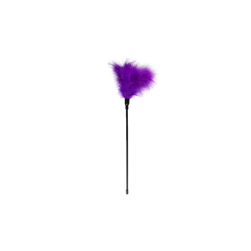 Plumas Estimuladoras con Mango Largo - Púrpura – BDSM/Accesorios