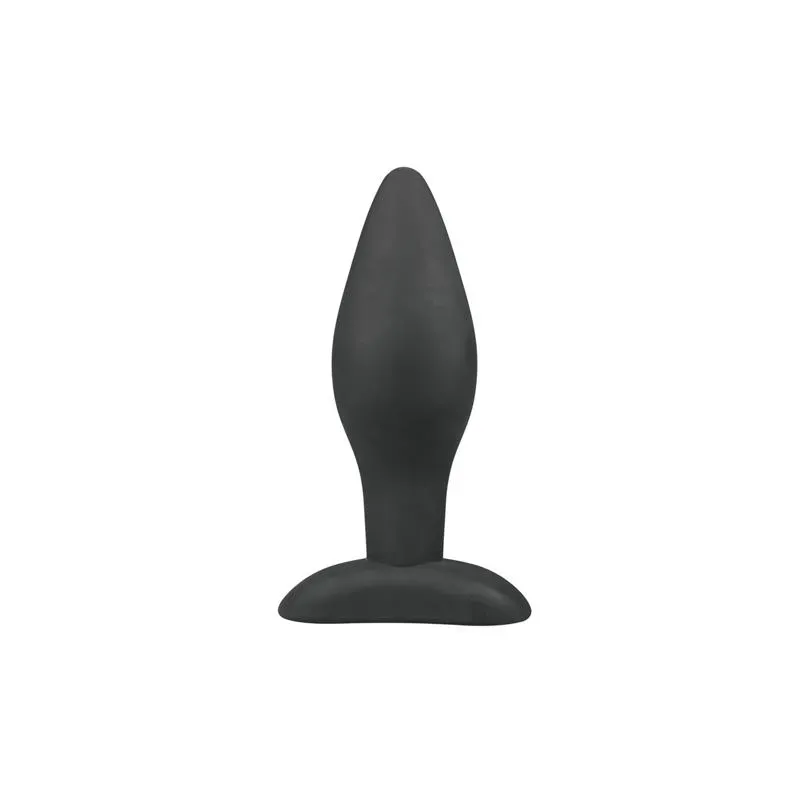 Plug Grande de Silicona - Negro – Plugs