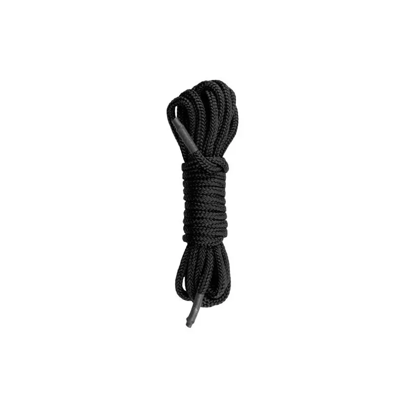 Cuerda de Bondage Negra Nylon - 10m – BDSM/Ataduras