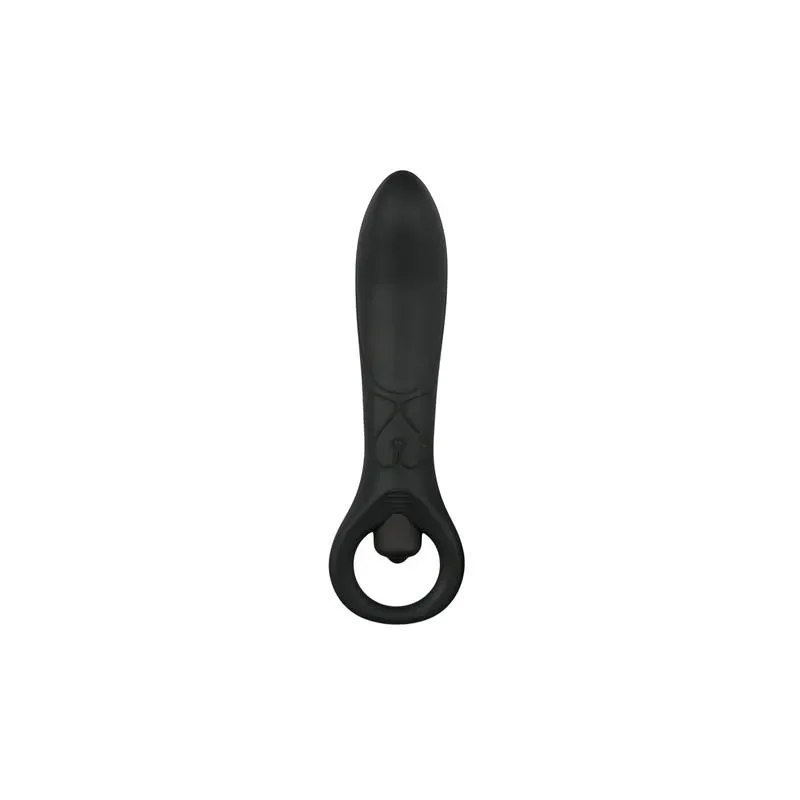 Vibrador Anal Silicona - Negro – Anal