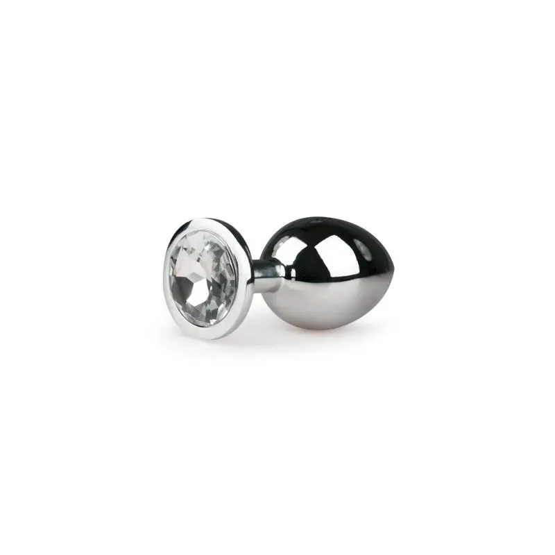 Plug con Cristal Transparente No.2 Plateado – Plugs
