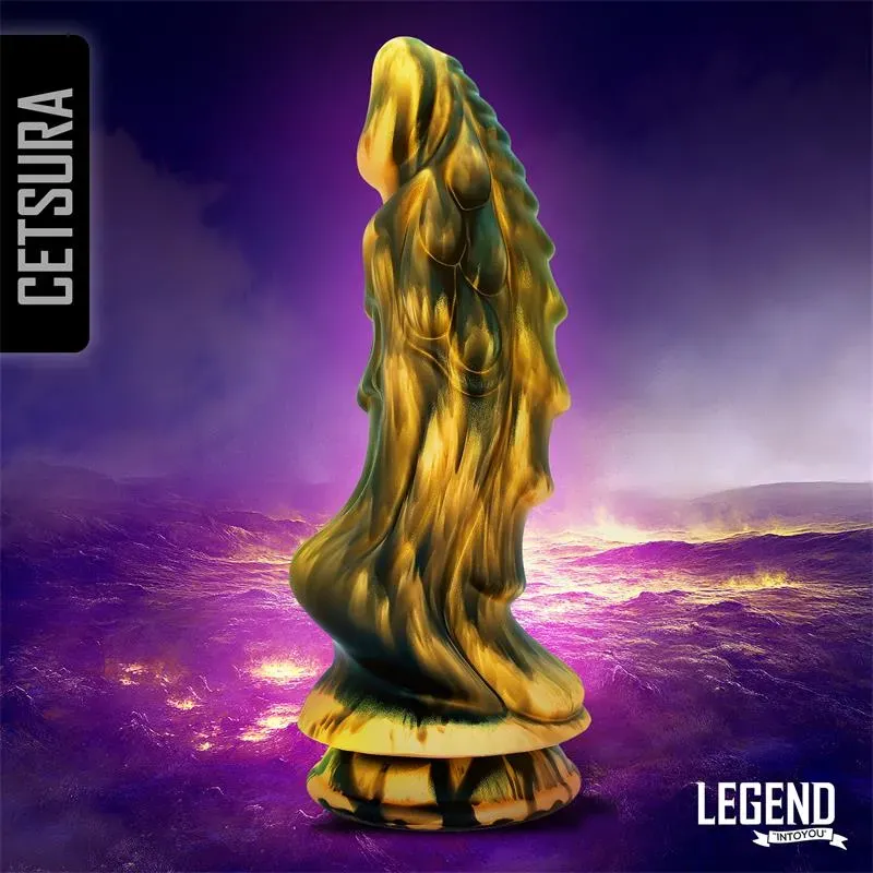 Cetsura Dildo Dragon Silicona Líquida 27 cm – Dildos