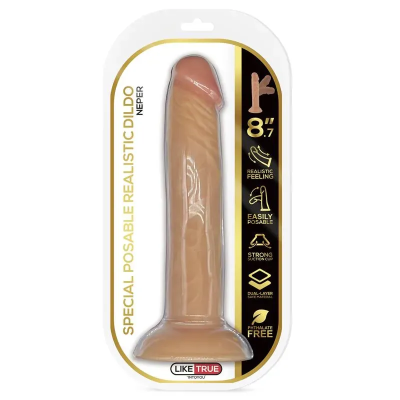 Neper Dildo Realista Articulable-Posable 8.7 Natural – Dildos