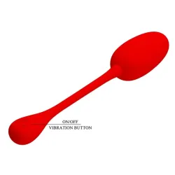 Knucker Huevo Vibrador Rojo