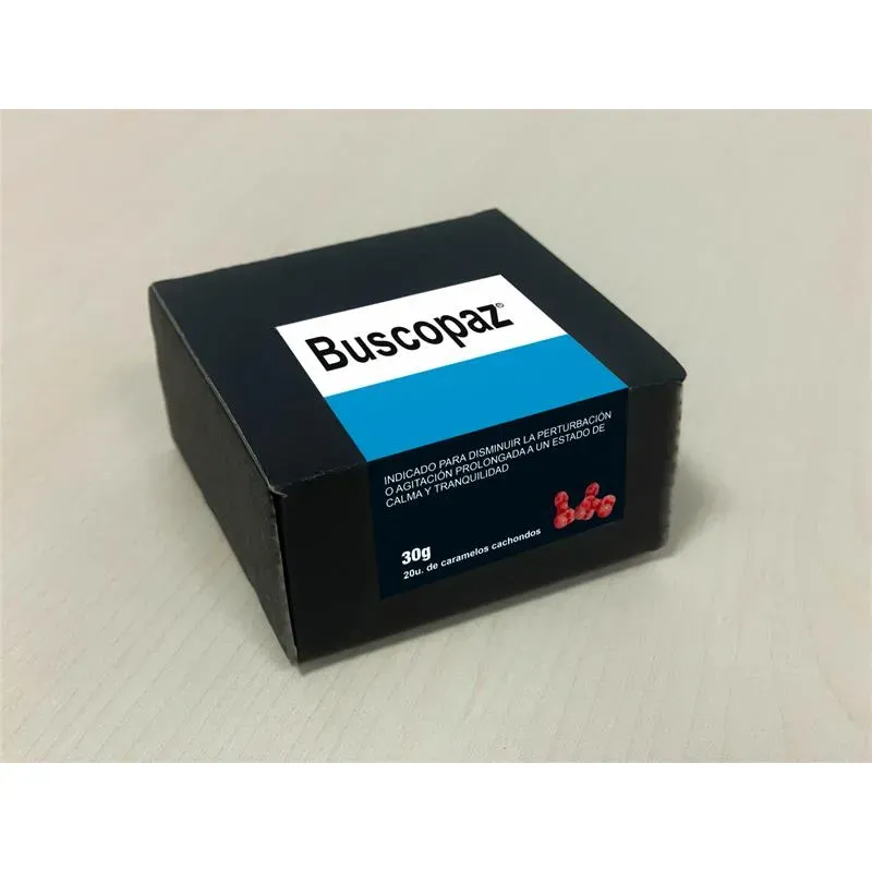 Caja Caramelos BuscoPaz 20 und 30 gr – Juegos Comestibles