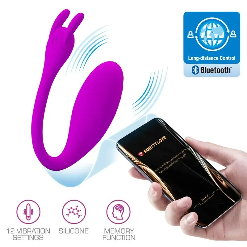 Catalina Huevo Vibrador con APP Rosa – Huevos Vibradores