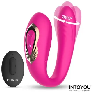 Lanty Vibrador para Parejas con Oscilación 360º y Control Remoto