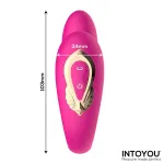 Lanty Vibrador para Parejas con Oscilación 360º y Control Remoto
