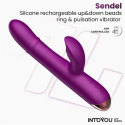 Sendel Vibrador con Anillo de Bolas Internas Up and Down y Pulsación con App