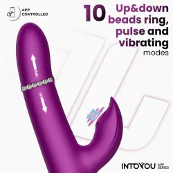 Sendel Vibrador con Anillo de Bolas Internas Up and Down y Pulsación con App