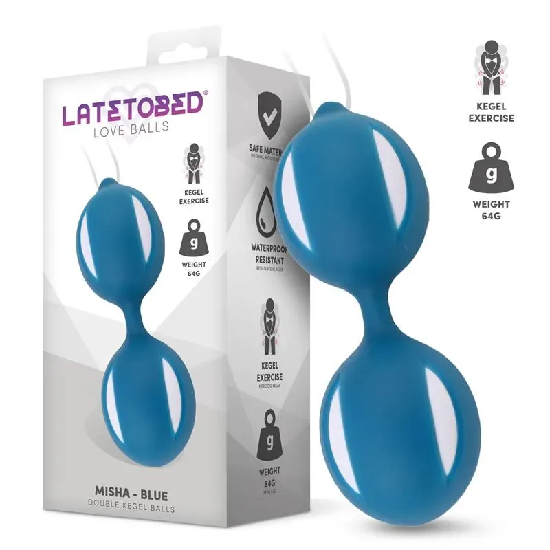 Misha Bola Kegel Doble con Peso Interno – Bolas