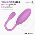 Logan Huevo Vibrador con APP Unibody Púrpura