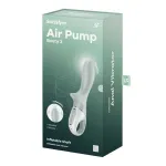 Air Pump Booty 3 Juguete Anal con Función Inflable Verde