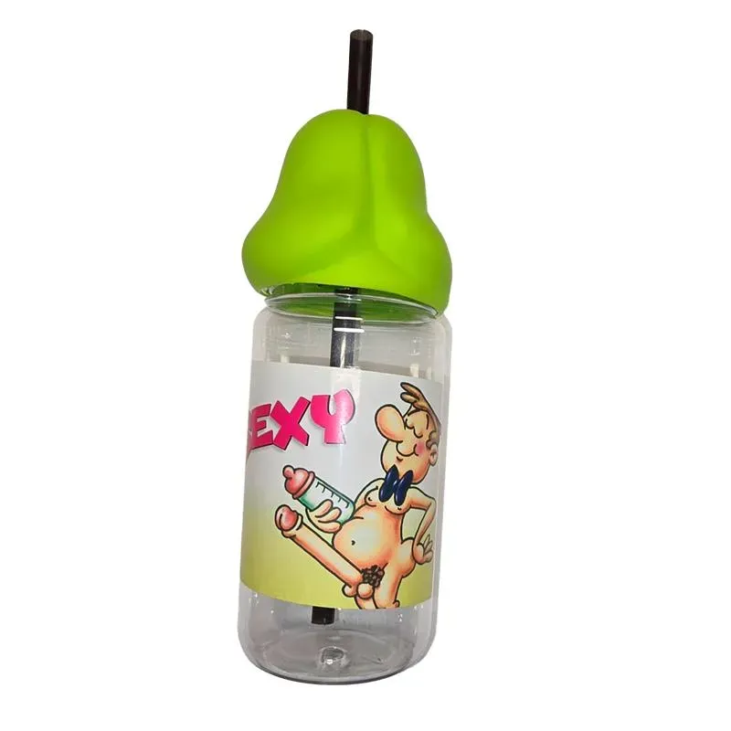 Biberon en Forma de Pene Color Verde 360 cl – Biberones