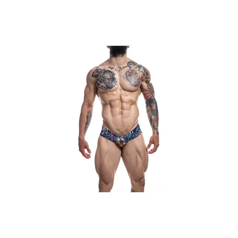 Calzoncillo Alto High Cut Cheeky Brief Tattoo Talla XL – Slips, Tangas y Boxers