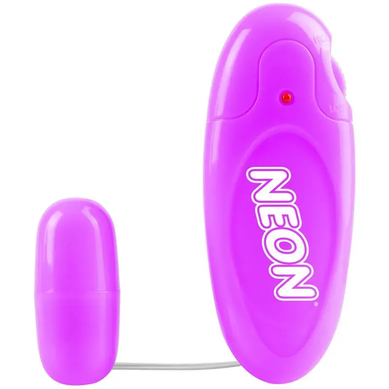 Neon Bala Vibradora a Control Remoto Luv Touch Púrpura – Balas Vibradoras