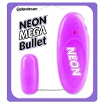 Neon Bala Vibradora a Control Remoto Luv Touch Púrpura