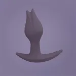 Bootie Fem Plug Anal Femenino Dark Taupe