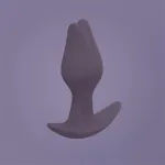 Bootie Fem Plug Anal Femenino Dark Taupe