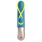 Amorino Vibrador del Punto G Petrol/Neon Yellow