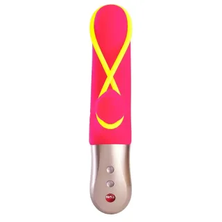Amorino Vibrador del Punto G Pink/Neon Yellow