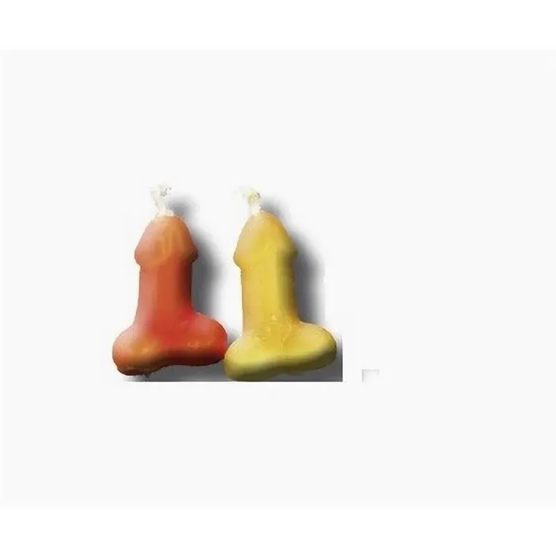 Pack de 2 Mini Vela de Colores – Complementos/Artículos Divertidos