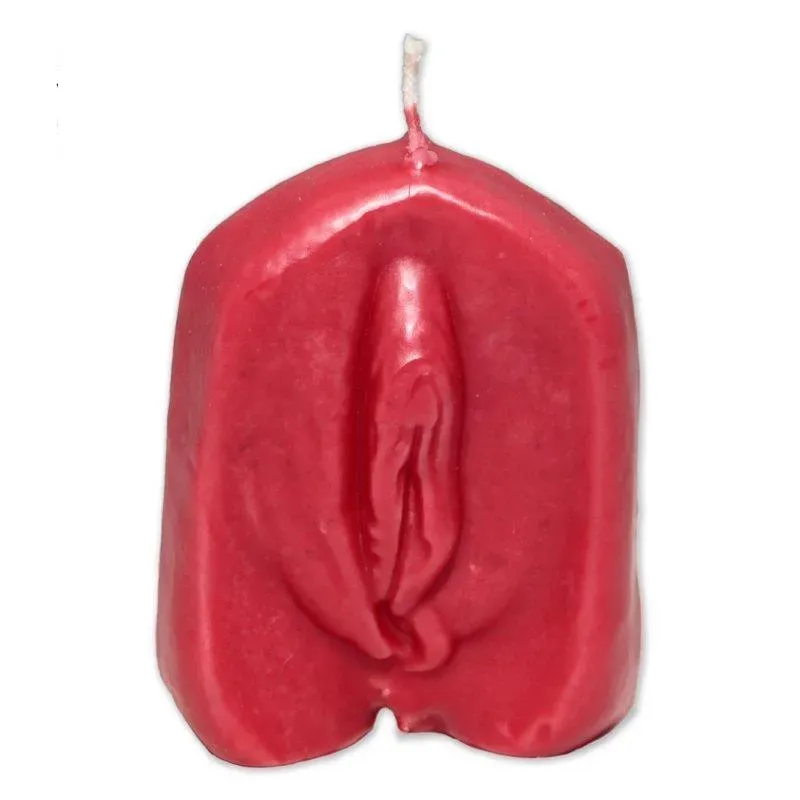 Vela en Forma de Vagina Color Rojo – Complementos/Artículos Divertidos