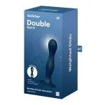 Dildo con Bola Interna Double Ball-R Azul