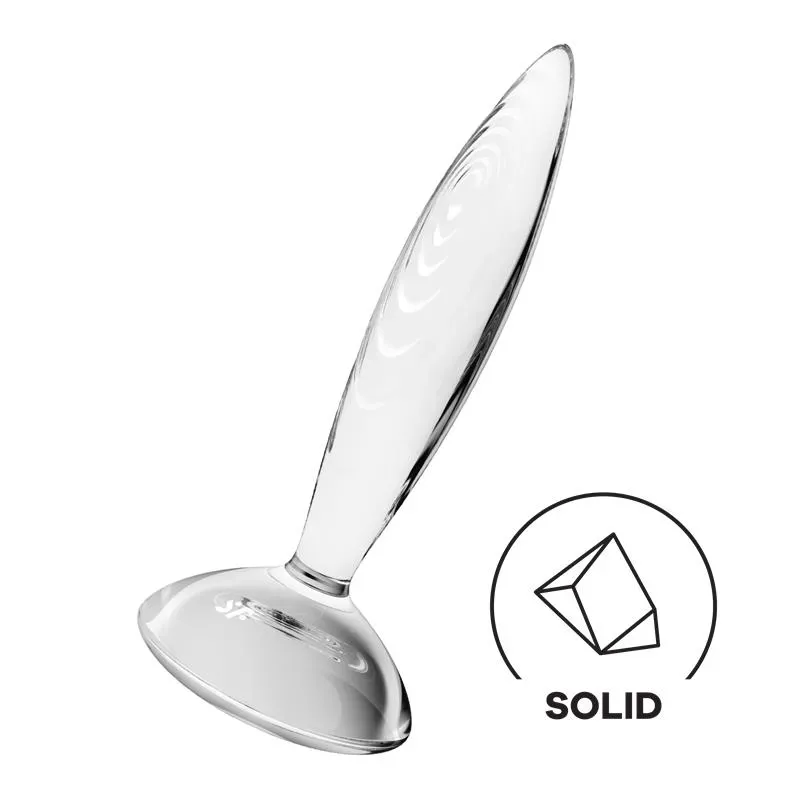 Plug Anal Sparkling Crystal Hot and Cold Transparente – Anal
