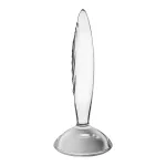 Plug Anal Sparkling Crystal Hot and Cold Transparente