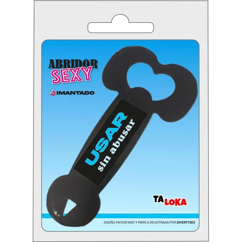 Abridor Metálico Imantado en Forma Pene – Complementos/Artículos Divertidos