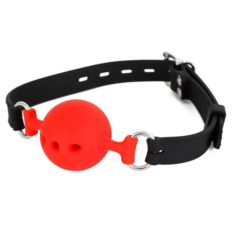 Mordaza Bola Silicona Transpirable M - 4.5 cm – Mordazas