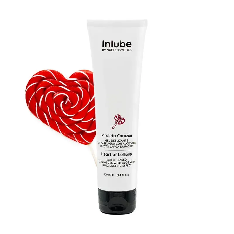 Nuei Lubricante a Base de Agua Inlube Piruleta 100 ml – Base de Agua