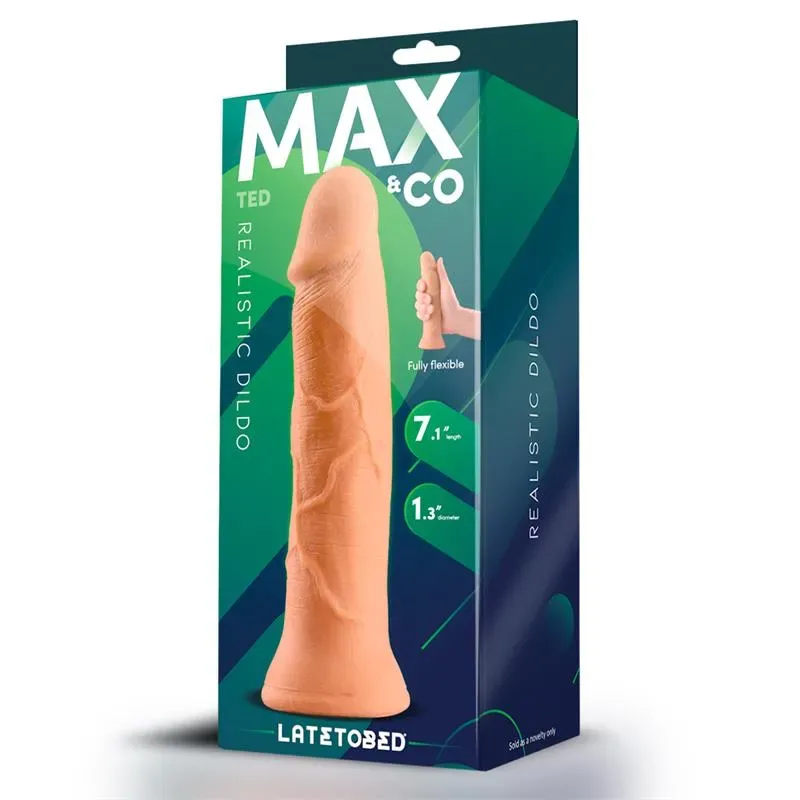 Ted Dildo Realista 7.1 Natural – Dildos
