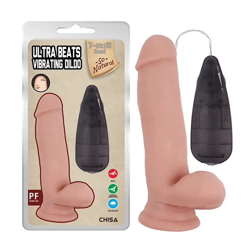 Dildo Vibrador Realista Ultra Beats 6.8 – Dildos