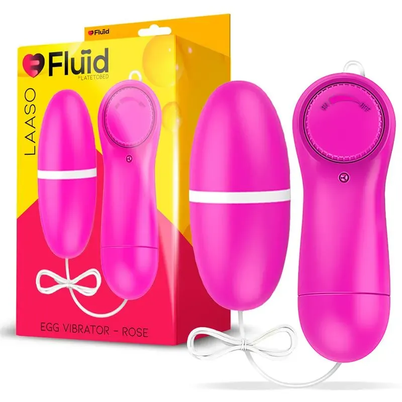 Laaso Huevo Vibrador Multi Velocidad Control Remoto Rose – Huevos Vibradores