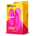 Laaso Huevo Vibrador Multi Velocidad Control Remoto Rose