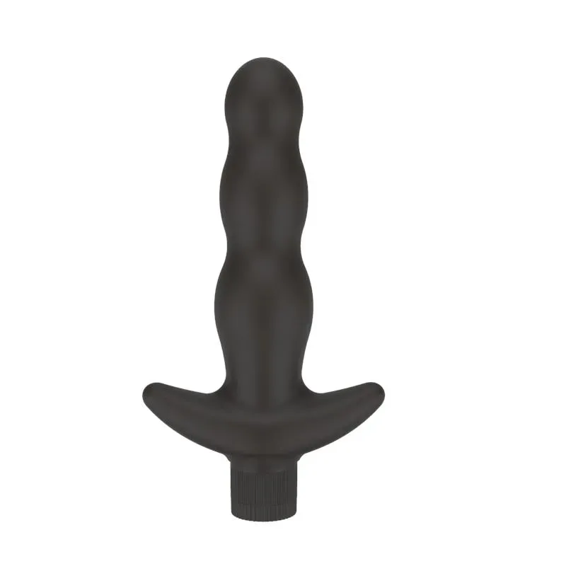 Plug Anal con Vibración Negro – Anal