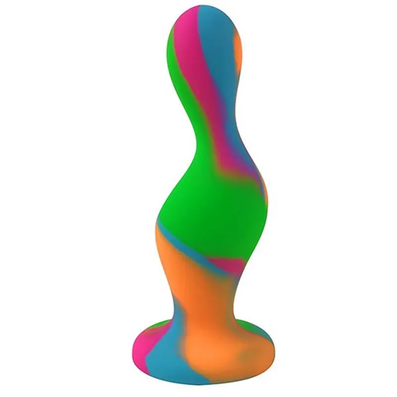 Plug Anal Multi Color Silicona – Plugs