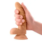 Sam Dildo Realista con Testículos 7.1 Natural