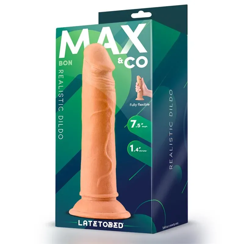 Bon Dildo Realista con Ventosa 7.5 Natural – Dildos
