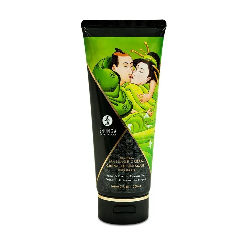 Shunga Crema de Masaje Aroma Té Verde – Aceites/Cremas de Masaje