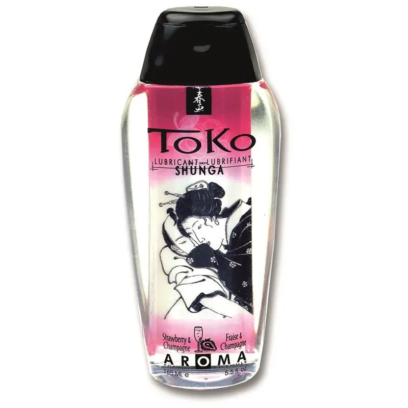 Shunga Lubricante Toko Aroma Vino de Fresa – Base de Agua