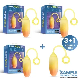 Pack 3 + Muestra Huevo con APP Silicona Doble Capa